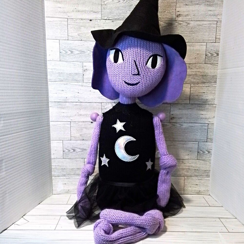 Target Hyde & EEK! Boutique Halloween Witch Decorative Figure Purple/Black